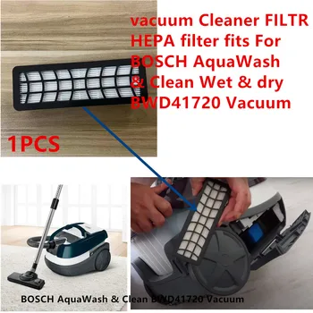 1 TK tolmuimeja FILTR HEPA filter sobib BOSCH AquaWash & Clean Wet & dry BWD41720 Vaakum