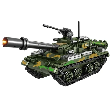 2022 maailmasõda 2 WW2 Armee Sõjalise Sõdurit, Linna Politsei SWAT T-54 Tankid Mudel ehitusplokid Tellised Lapsed Mänguasjad