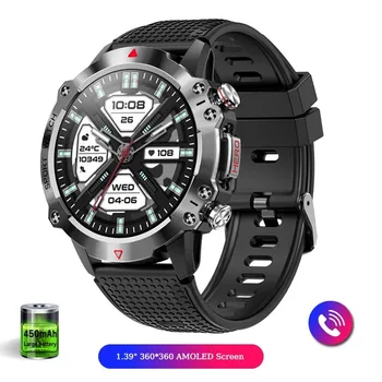 2023 Mehed Sport Smart Watch Bluetooth Kõne Fitness Tracker Health Monitor Meeste Veekindel Sõjalise Smartwatch Jaoks Xiaomi Android