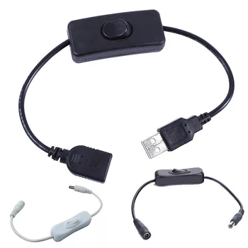 28cm USB Kaablit SISSE - /VÄLJALÜLITAMINE Kaabel Laiendamine Toggle USB Lamp USB Fan Toide Line Vastupidav Adapter