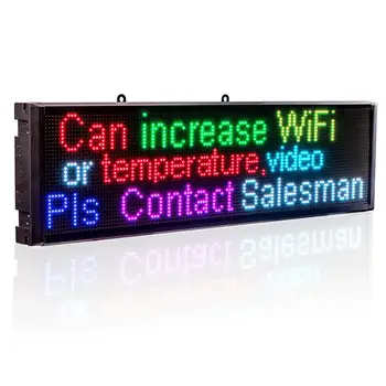 5 LED Märke SMD RGB Värviline Moodul Siseruumides WiFi Shopwindow Programmeeritav Kerimine Sõnum Led-Ekraan, Juhatuse ELI - USA UK AU Pistik