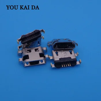 50tk Mini Micro-USB laadija Dock Laadimine Sadamas jack socket connector Remont, Asendamine Meizu Meilan 2 3 3s M2 M3 Meilan