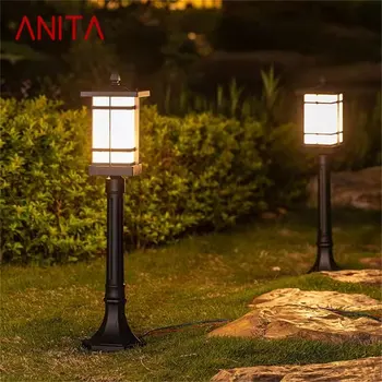 ANITA Klassikalise Väljas Muru-Lamp, LED-Veekindel Elektrilised Kodu Tee Villa Aed