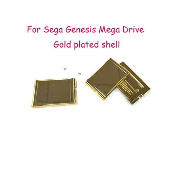 Asendamine Kassett mängu kaart kest Sega Genesis Mega Drive MD juhul kullatud Plastikust Mäng Kaart kest