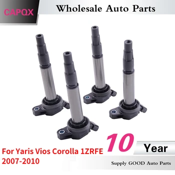 CAPQX 4TK Ignitor Süütepool Plug 90919-C2003 90919-02258 90919-02252 Jaoks Yaris et rikuti Corolla 1ZRFE 2007 2008 2009 2010