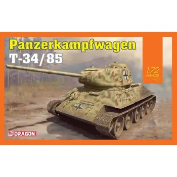 DRAGON 7564 1/72 Panzerkampfwagen T-34/85 - Scale model Kit