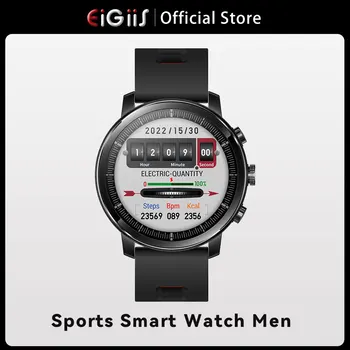 EIGIIS Smart Watch Mehed Bluetooth-Dail Kõned Sport Smartwatch IP67, Veekindel Vere hapniku Monitor 20 Sport Mudelid Smartwatch Mehed