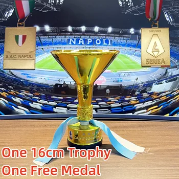 Itaalia Meistrite Karikas CAMPIONE D' ITALIA NAPOLI 2022-2023 Ühe Trofee ja Üks Medal