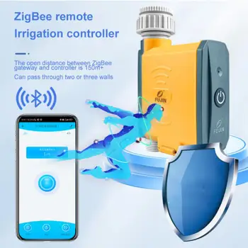 Jootmise Töötleja Wifi Voolu Diktofon Vesi Vastutav Töötleja Aia Kastmiseks Taimer Niisutus Süsteem Tuya Zigbee Smart Sprinkler-Drip