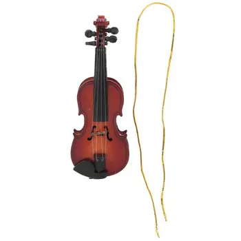 Mini Viiul Puidust Muusikariistad Kogumise Dekoratiivsed Klassikalise Muusikaline Instrument Viiul Käsitöö Sünnipäeva Kingitus