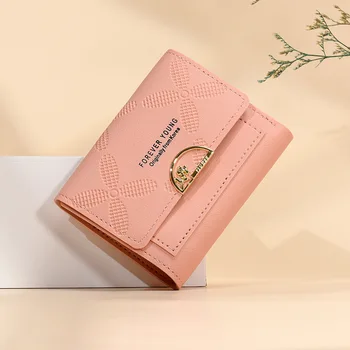 Mood Kolm Korda Kotis Väike rahakotid naistele Naiste Lühike Disainiga Multifunktsionaalne Lady Mündi Naiste Rahakott kaardi kott