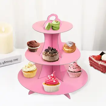 Mugav Käepideme Disain, X Kuju Baasi Sünnipäeva Magustoit Vitriin Cupcake Omanik Kodumasinate Tarvikud