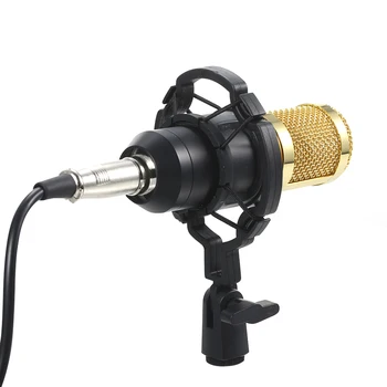 Multifunktsionaalne Live helikaardi BM800 Peatamise Mikrofoni Komplekt Ringhäälingu Salvestis Kondensaator Mikrofoni Komplekt Mikser helikaart