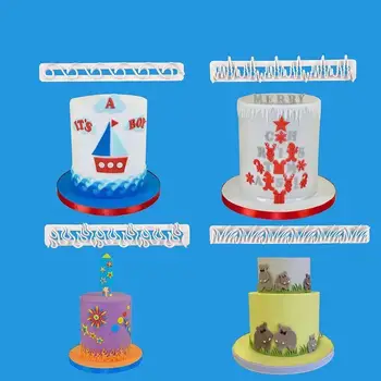 Muru Küpsise Kook Kolb Plastist Hallituse Käsitöö DIY 3D Sugarcraft Köök Tarvikud Fondant Kook Dekoreerimiseks Vahendid