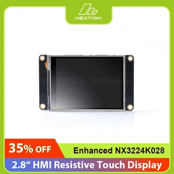 NEXTION Täiustatud NX3224K028 Vastupidava HMI LCD Puutetundlik Ekraan Sisseehitatud RTC TTL Serial TFT-Moodul GPIO