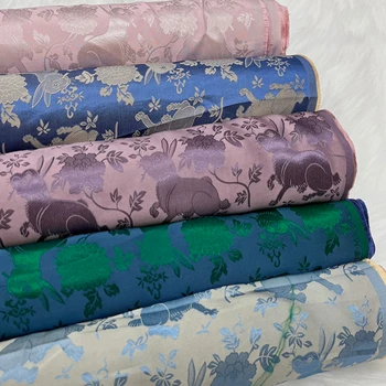 Silk Laulu Brocade Riie Puhas Mulberry Silk Brocade Kevad Suvine Kleit Cheongsam Rayon Materjal Cloth, mida Meeter Õmble