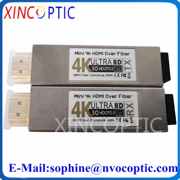 Super Mini 4K HDMI üle fiiberoptiliste Laiendid, 2K 30Hz Video Optilise Saatja,Pakkimata,300M MM LC SFP Koos USB Power