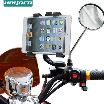 Universaalne Bike Mount Bracket Mootorratta Tablet PC Stand Omanik Alumiinium 360 Kraadi Pöörlevad GPS Omanik 7-11 Tolline TK